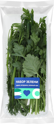 

Набор зелени укроп петрушка и зеленый лук 75 г