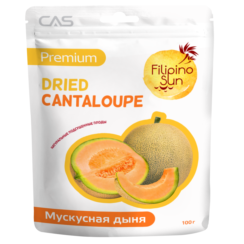 

Дыня Filipino Sun сушеная мускусная 100 г