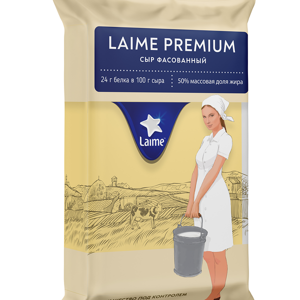 Сыр Laime премиум 50%, 200г