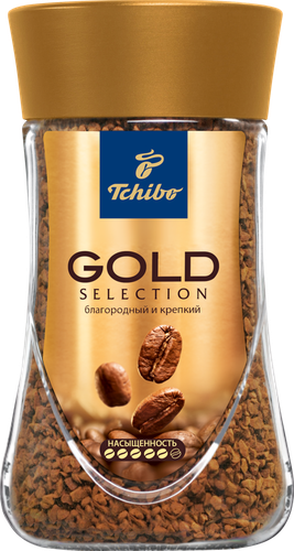 

Кофе Tchibo Gold Selection растворимый стекло 95 г