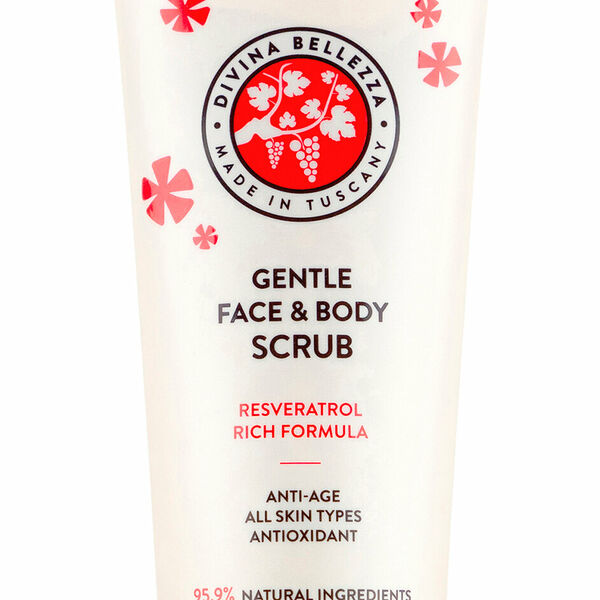 Скраб для лица и тела DiVina Bellezza деликатный 200 мл