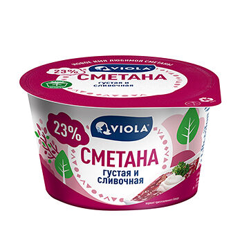 Сметана 23%, Viola