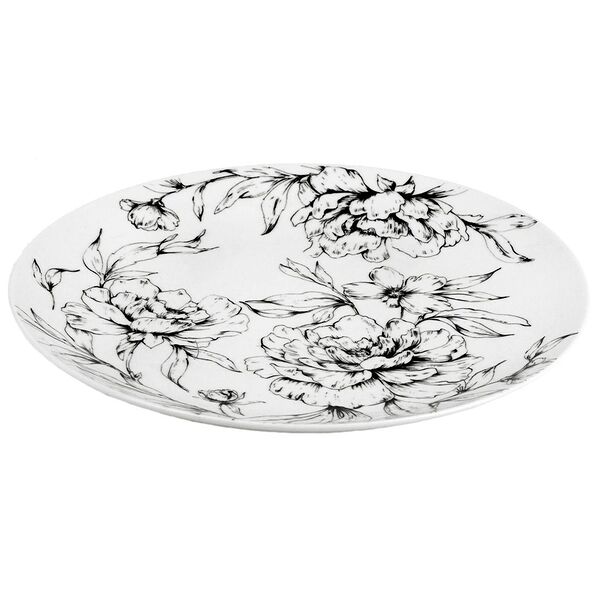 Тарелка десертная Domenik Peonia, 20 см, фарфор