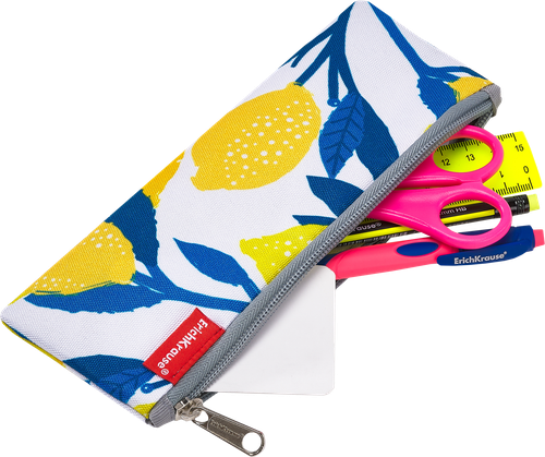 

Пенал ERICHKRAUSE Bloom, 22х9см, в ассортименте