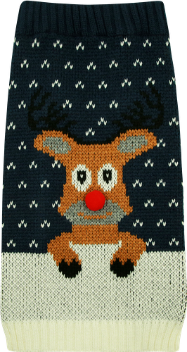 Свитер для питомца ЧТМ fantasy brands Олень размер M, Арт. HMSJ-2291