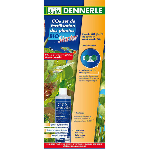 Установка для подачи СО2 Dennerle Bio Starter Set, для аквариумов до 60 литров