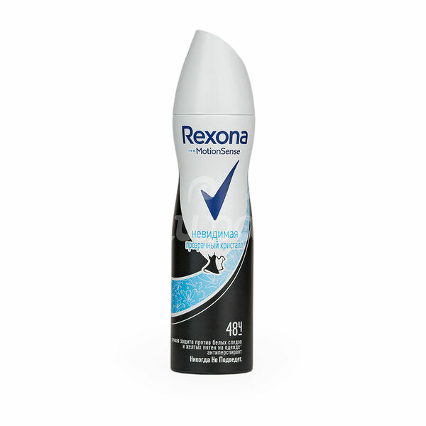 Дезодорант Rexona 150мл Прозрачный кристалл спрей