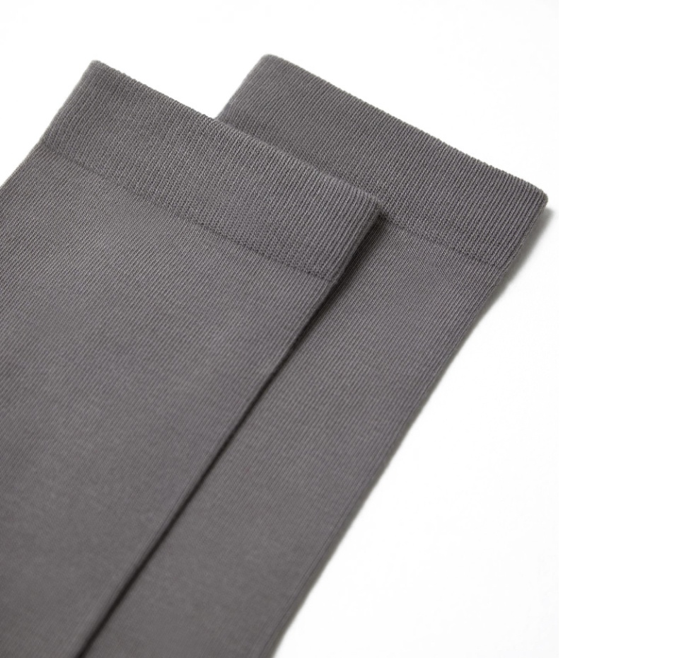 

Носки из хлопка классической длины мужские, цвет светло-серый, Belle You, размер 44-45 (29), Китай