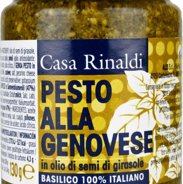 Крем-паста Песто Генуя Casa Rinaldi в подсолнечном масле