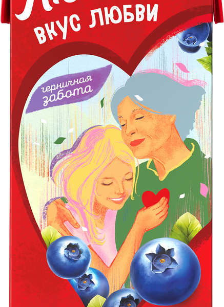 Напиток сокосодержащий Чёрничная забота