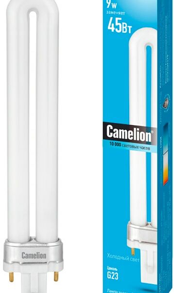 Лампа Camelion энергосберегающая LH9-U 842 G23 9Вт 4200К