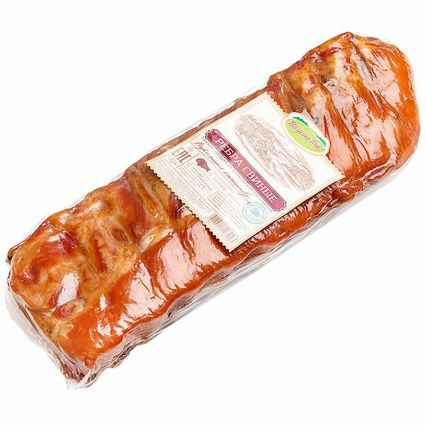 Рёбра свиные Надежда копчёно-варёные