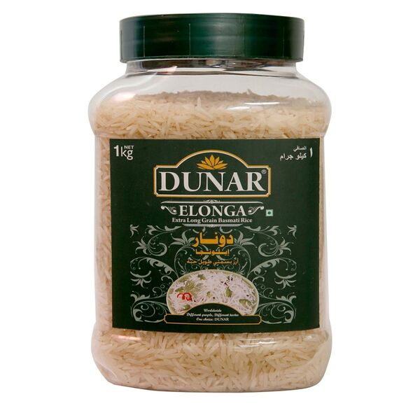 Рис Dunar Elonga Басмати длиннозерный шлифованный