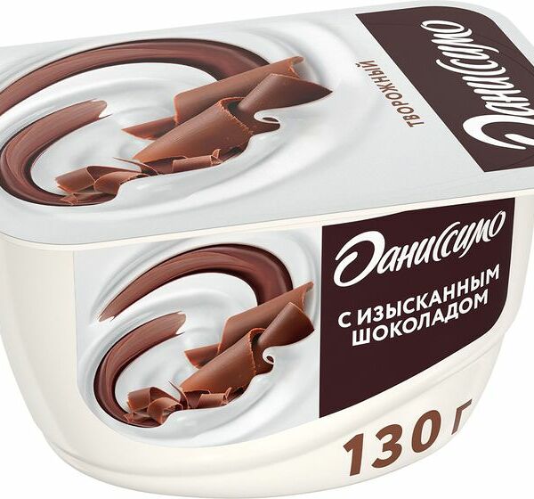 Творожок Даниссимо Браво с шоколадом 6.7% 130г