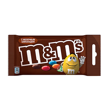 Конфеты M&M's драже c молочным шоколадом 45г