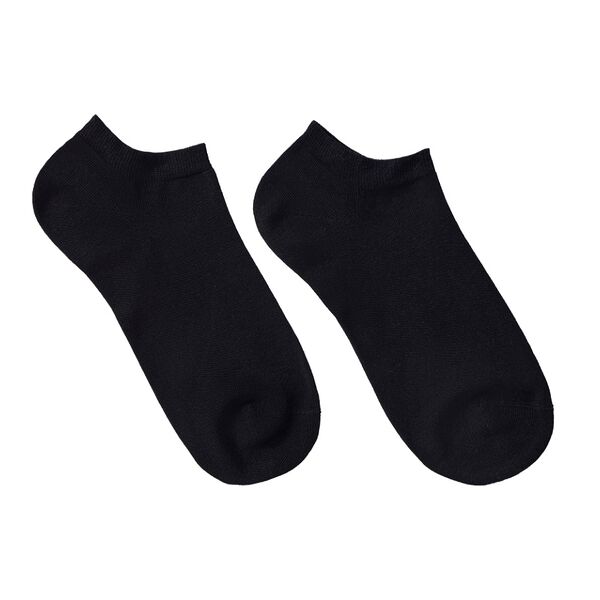 Носки короткие женские из лиоцелла, цвет чёрный, Belle You, размер 36-37 (23), Китай