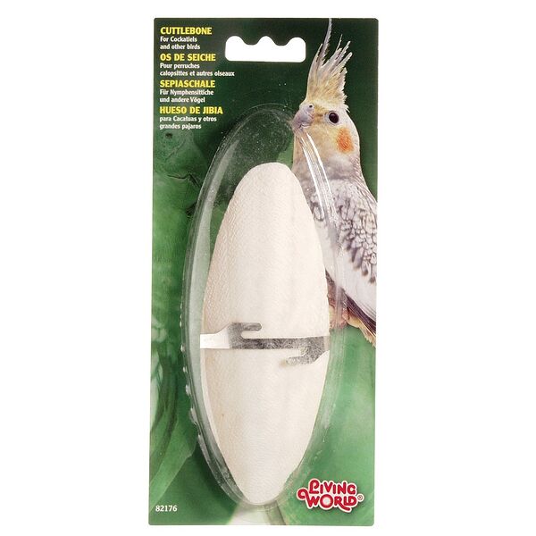 LW камень сепия 32 гр. для птиц с креплением, большой