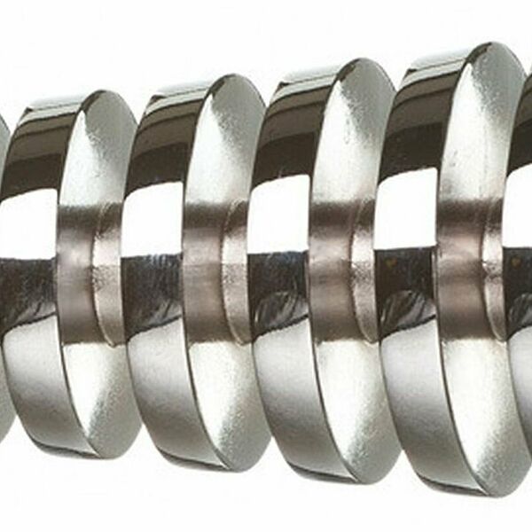 Наконечник для карниза с прорезями HomeAccess Трапеция хром d20