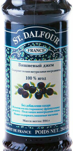 Джем St. Dalfour вишнёвый, 284г