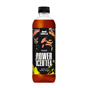 Напиток тонизирующий Gorilla Power Tea Peach негазированный 0.5л, Россия