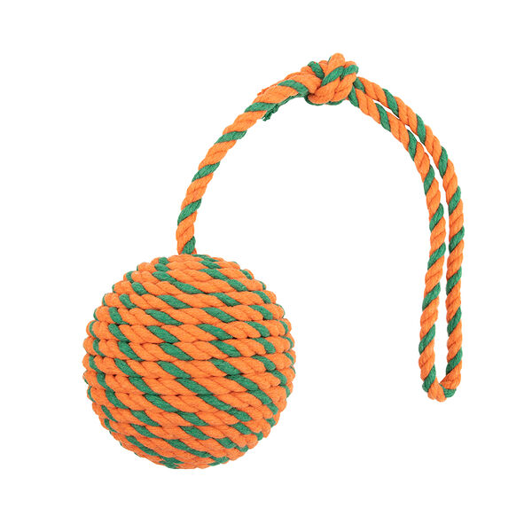 Игрушка для собак Мяч Броник большой с ручкой