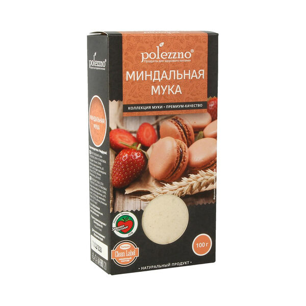 Мука миндальная Polezzno