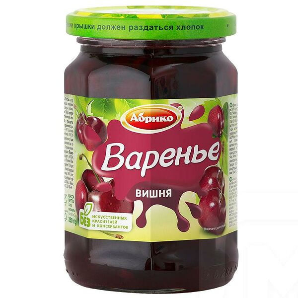 Варенье Абрико вишневое 390г
