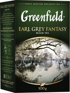 Чай черный Greenfield Earl Grey Fantasy в Магнит со скидкой –14%