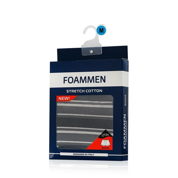 Мужские трусы-боксеры Foammen Fo80513-1, серые, M