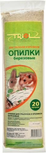 Опилки для грызунов Triol 20 л