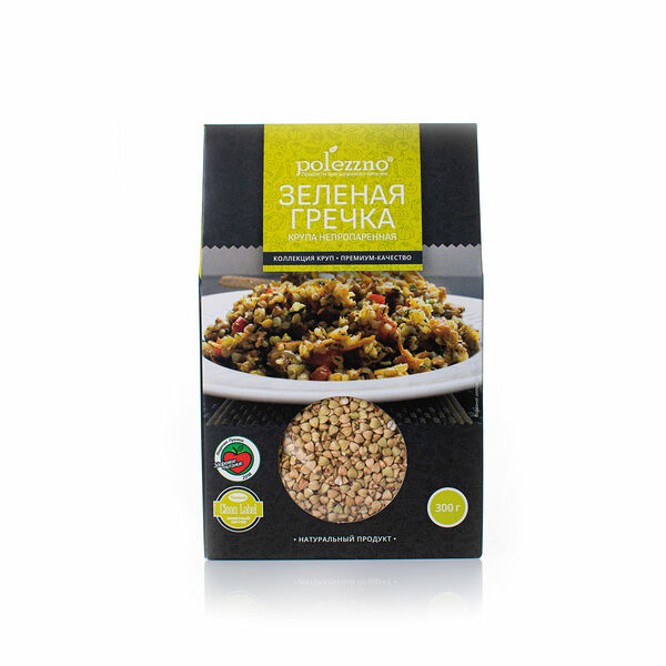 Зелёная гречка непропаренная