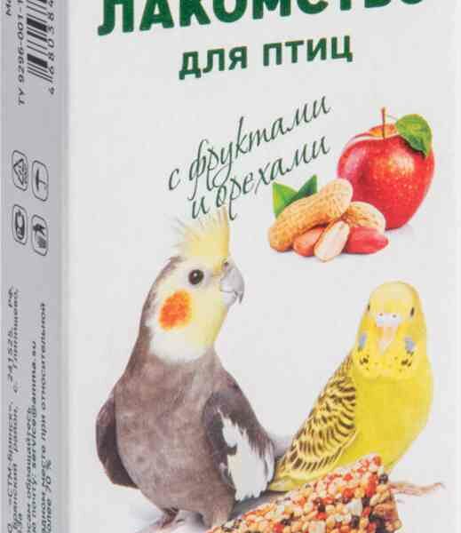 Лакомство для птиц Triol Фрукты и орехи