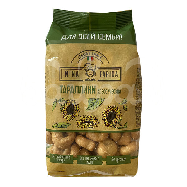 Тараллини Nina Farina 400гр Классические пакет