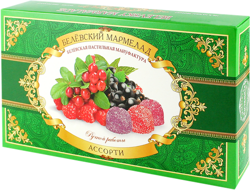 

Мармелад Белевская пастильная мануфактура Белевский Ассорти 260 г