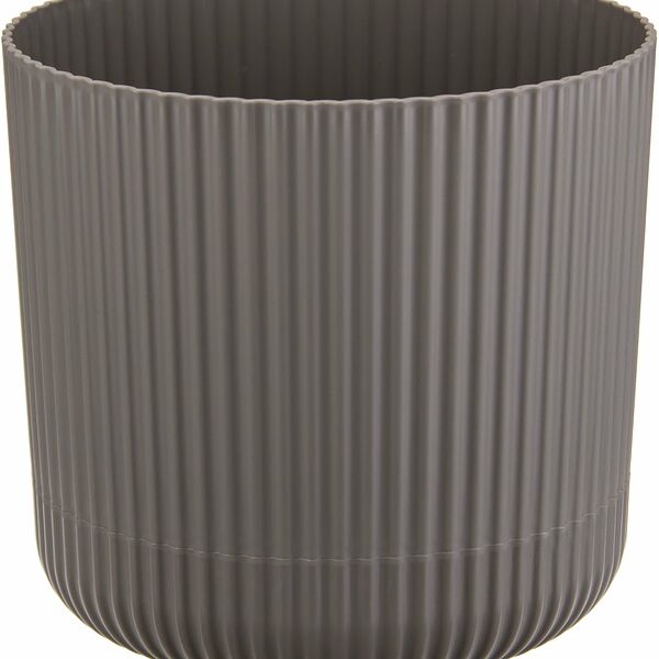 Кашпо Idea Вельвет с пристегнутым поддоном 16 см 2.5 л