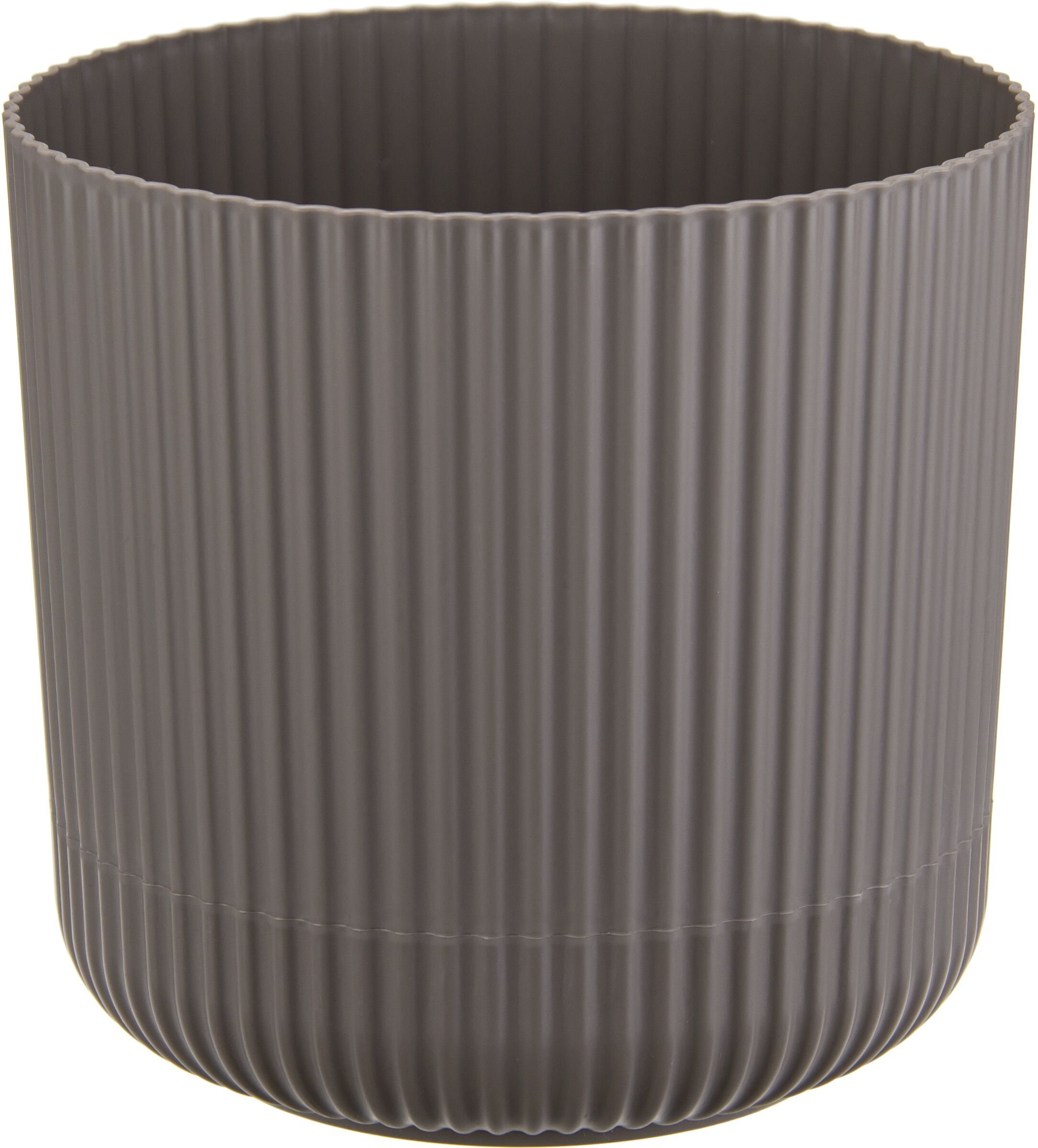 

Кашпо Idea Вельвет с пристегнутым поддоном 16 см 2.5 л