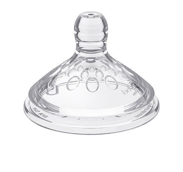 Соска антиколиковая NATURAL NURSING, быстрый поток 6м+, 2шт/уп, Babyono