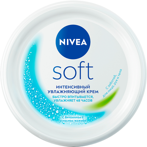 Крем для тела Nivea Soft Интенсивный увлажняющий 100 мл