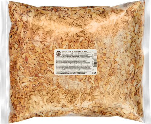 

Щепа для копчения 365 Дней Ольха, Арт. 69666, 200г