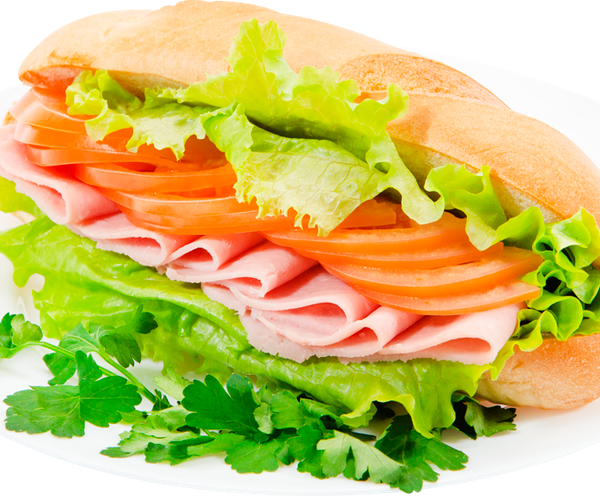 Сэндвич с ветчиной