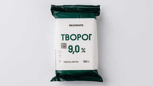 Творог ВкусВилл 9%