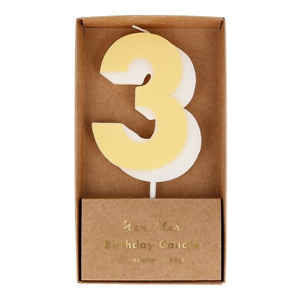 Свеча восковая Meri Meri 