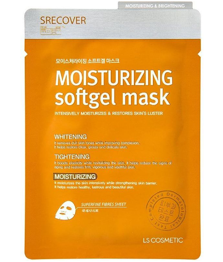 Маска Srecover Moisturizing softgel mask увлажняющая тканевая для лица