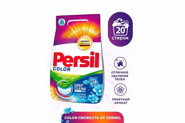 Стиральный порошок Persil Color Свежесть от Vernel