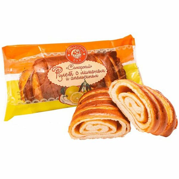 Рулет Самарский ББК с лимоном и апельсином