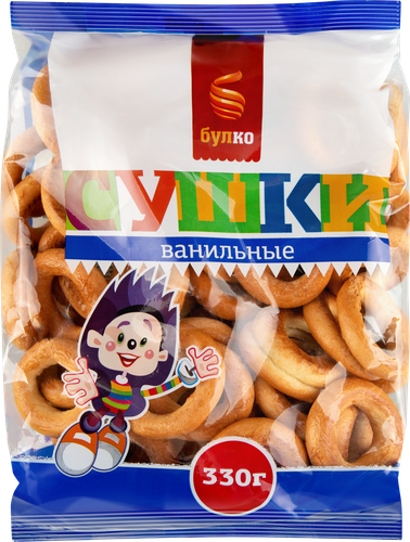 

Сушки Булко ванильные 330 г