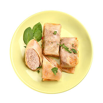 Голубцы мясные тушеные в томатно-сливочном соусе Уже Готово, 2 шт в наборе