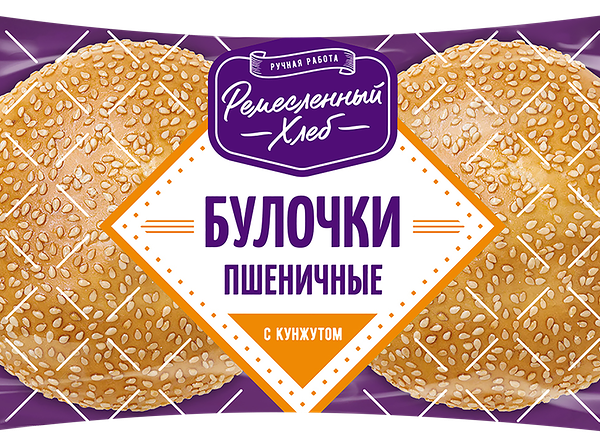 Булочка Ремесленный Хлеб с кунжутом