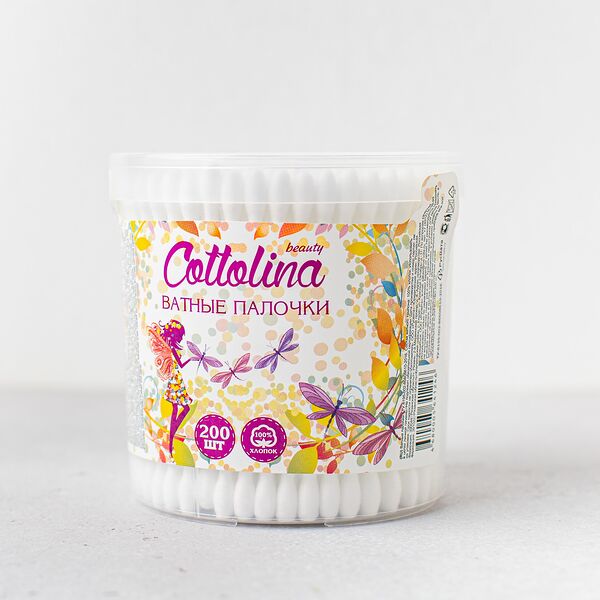 Ватные палочки Cottolina, 200 шт