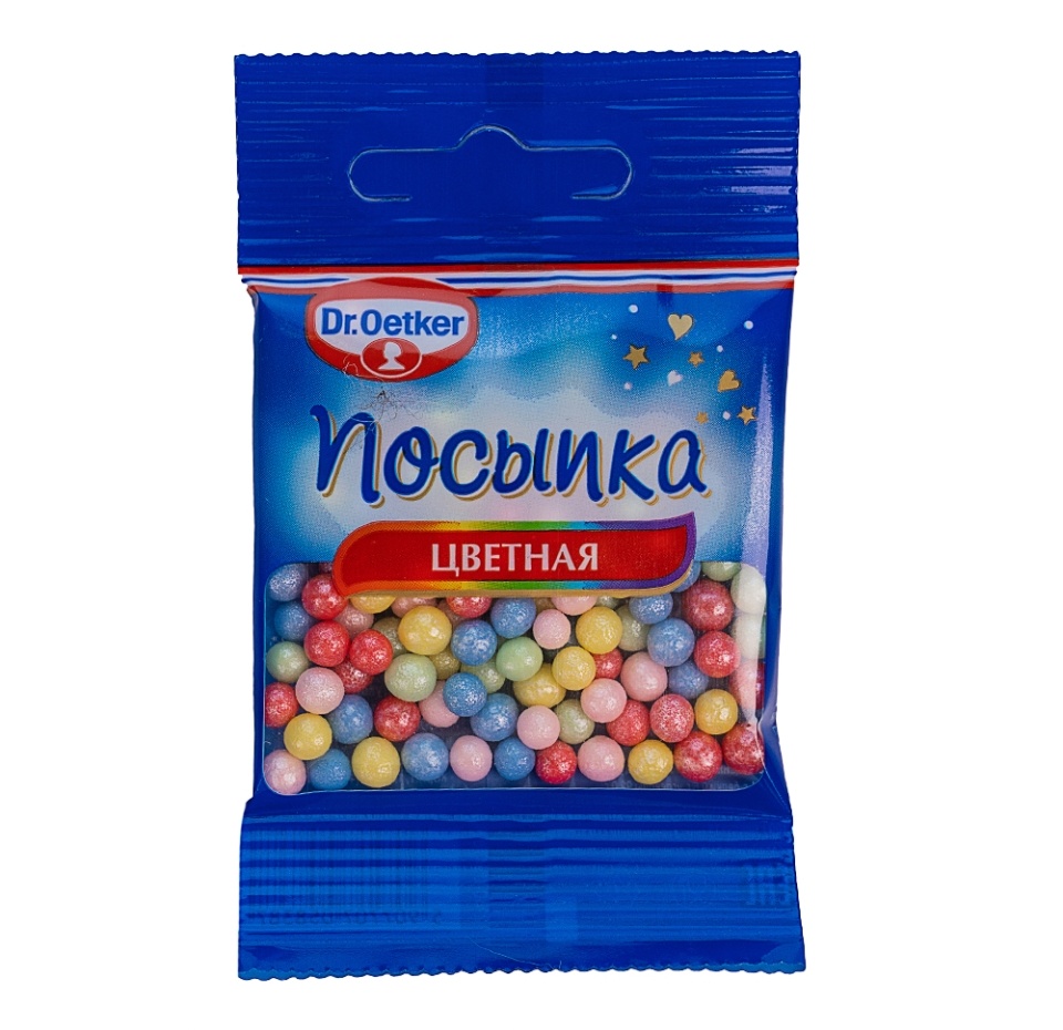

Кондитерские украшения «Посыпка цветная жемчужинки», Dr.Oetker, 10 г, Польша